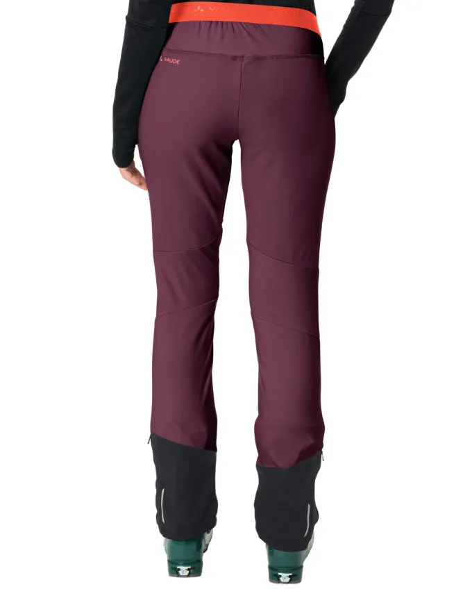 Larice Skitouren Hose Leicht Damen - cassis