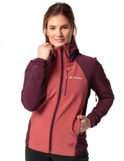 Larice Softshell Jacke Damen - cassis