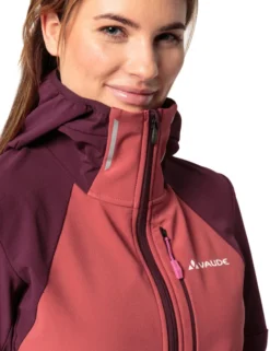 Larice Softshell Jacke Damen - cassis