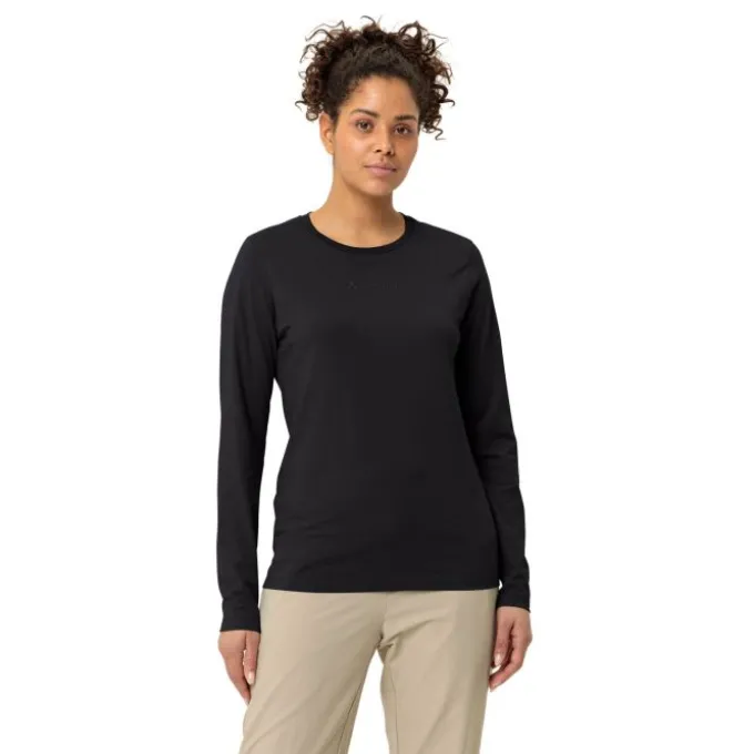 Logo Langarmshirt Damen