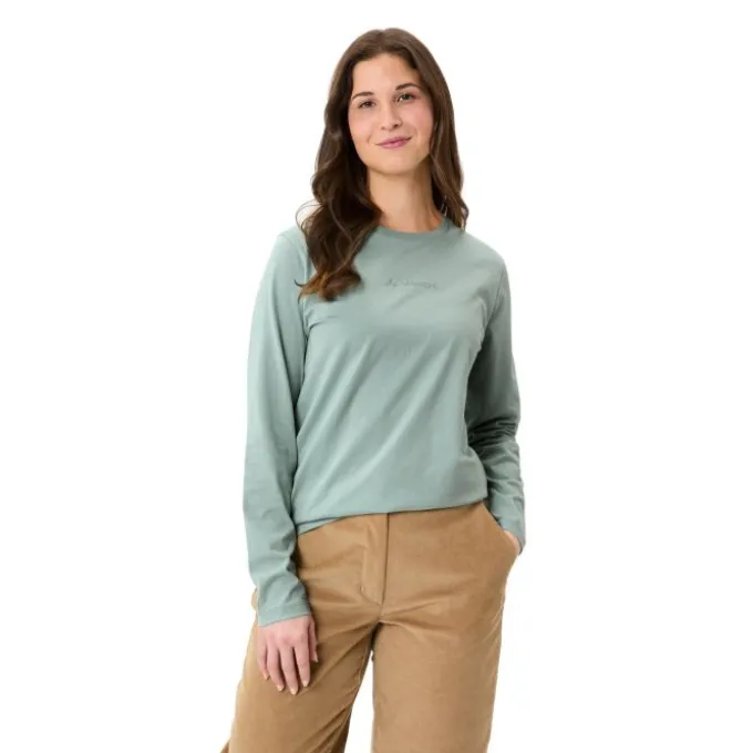 Logo Langarmshirt Damen