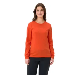 Logo Langarmshirt Damen