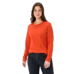 Logo Langarmshirt Damen