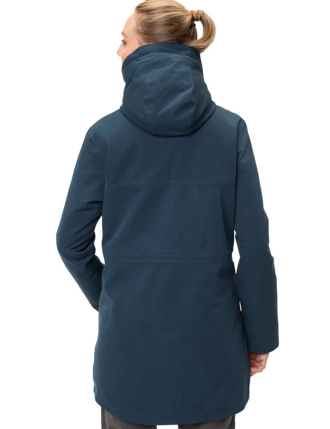 Manukau II Parka Damen - dark sea
