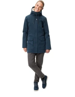 Manukau II Parka Damen - dark sea