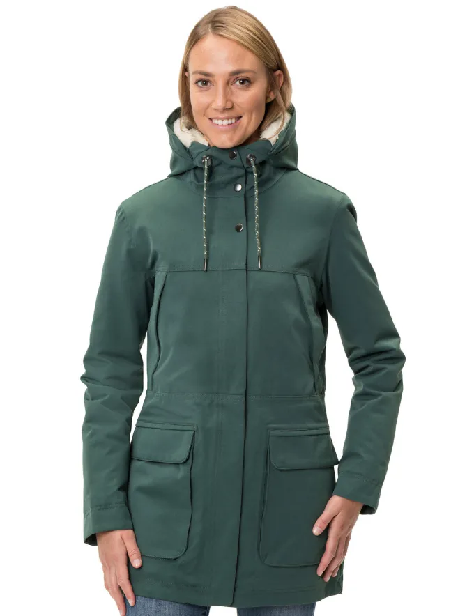 Manukau II Parka Damen - dusty forest