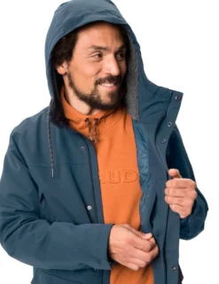 Manukau II wasserdichter Parka Herren - dark sea