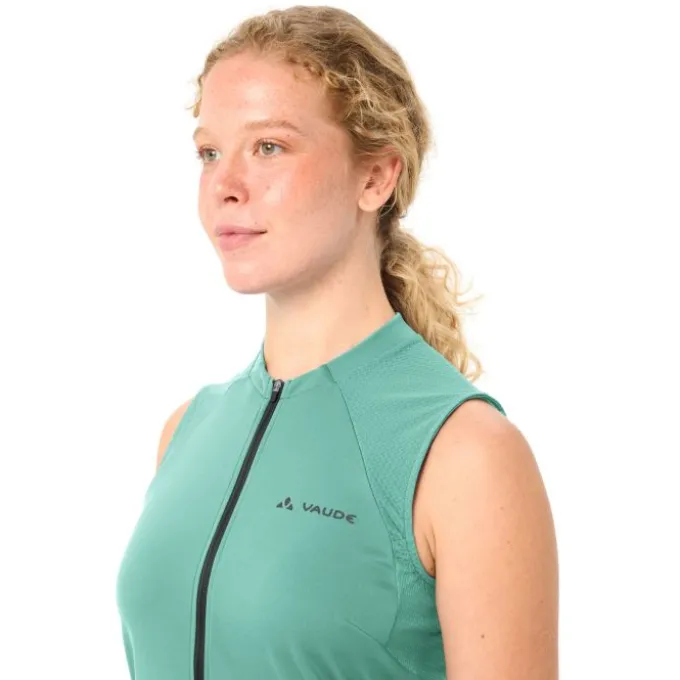 Matera Full-Zip ärmelloses Fahrrad Trikot Damen