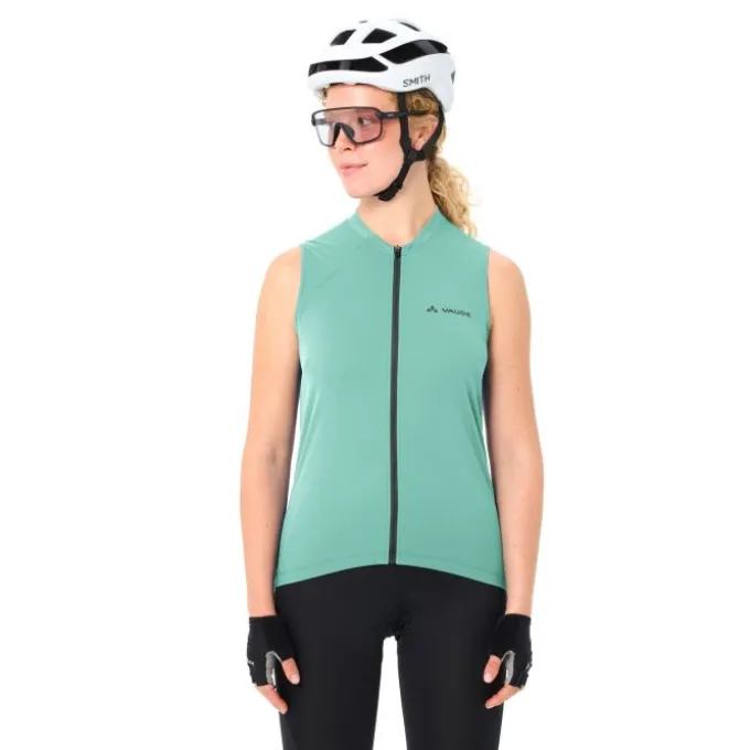 Matera Full-Zip ärmelloses Fahrrad Trikot Damen