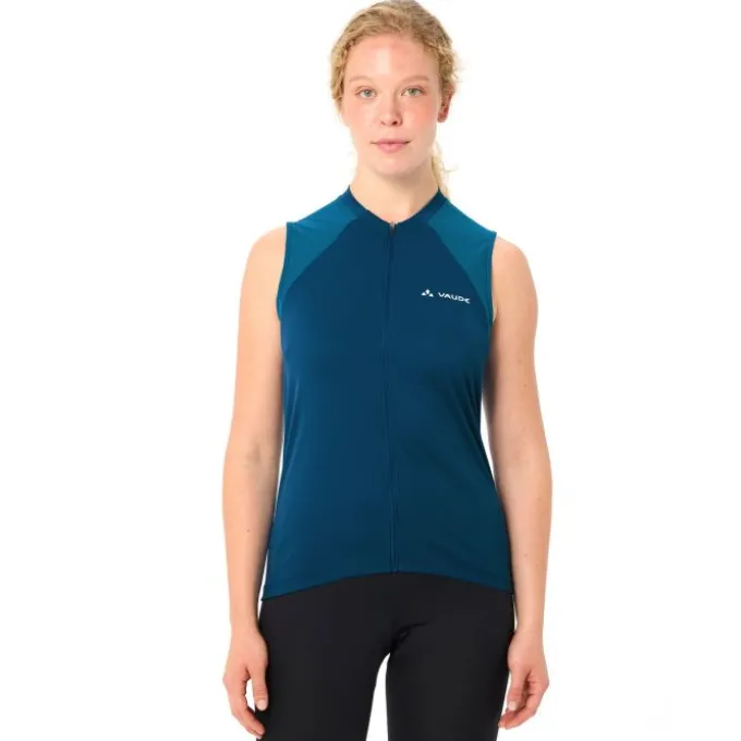 Matera Full-Zip ärmelloses Fahrrad Trikot Damen
