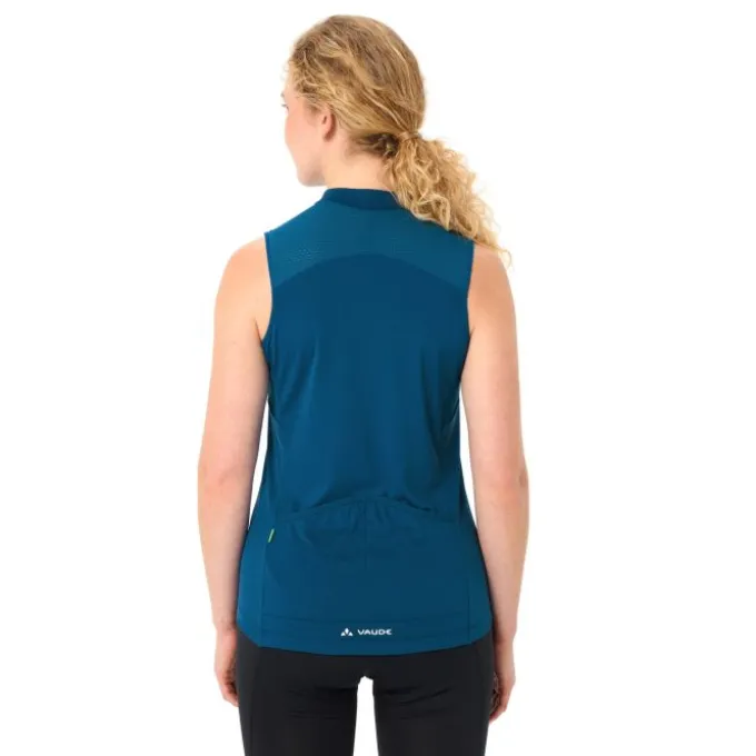 Matera Full-Zip ärmelloses Fahrrad Trikot Damen