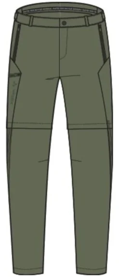 Men's Farley Stretch T-Zip Pants III - cedar wood