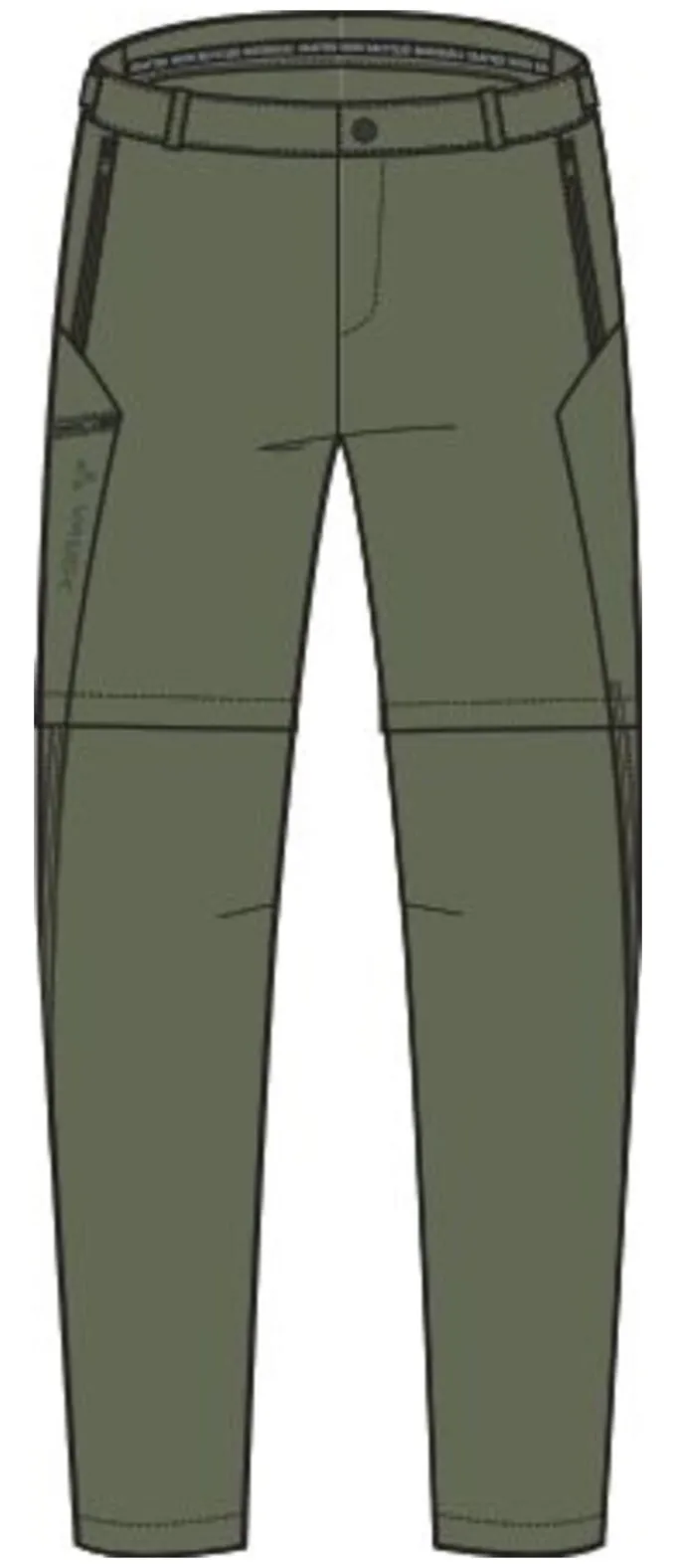Men's Farley Stretch T-Zip Pants III - cedar wood