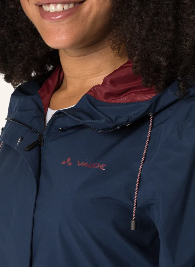 Mineo II 2-Lagen Jacke Damen - dark sea