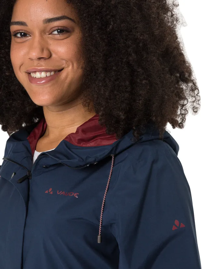 Mineo II 2-Lagen Jacke Damen - dark sea