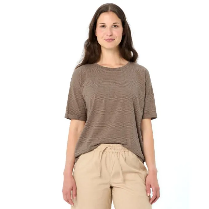 Mineo Streifen T-Shirt Damen