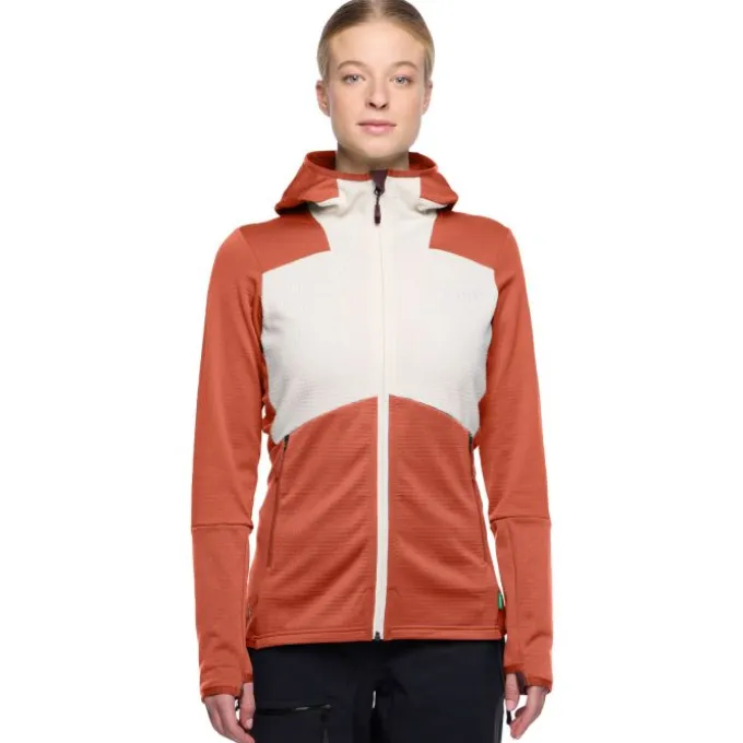 Monviso Grid Fleece Jacke Damen