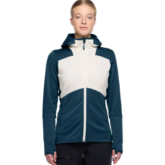 Monviso Grid Fleece Jacke Damen