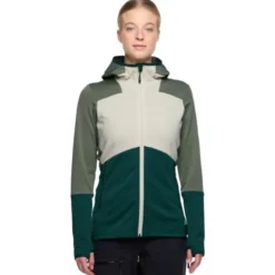 Monviso Grid Fleece Jacke Damen