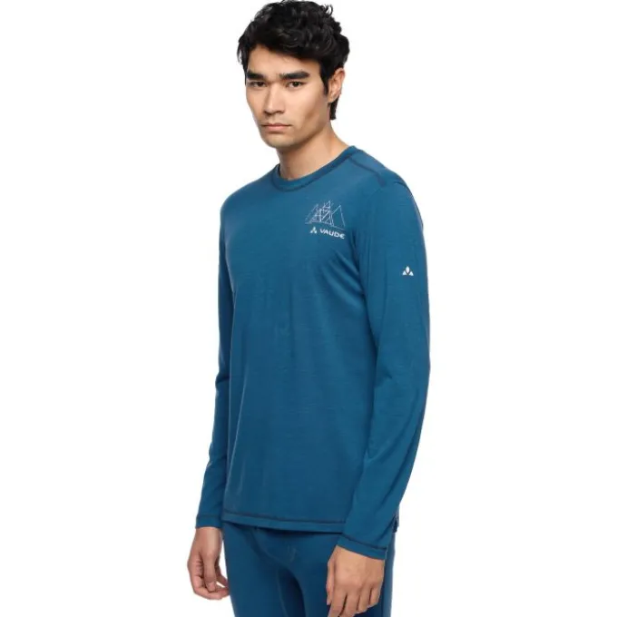 Monviso II Langarm Shirt mit Wolle Herren