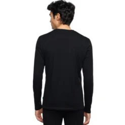 Monviso II Langarm Shirt mit Wolle Herren