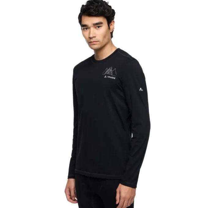 Monviso II Langarm Shirt mit Wolle Herren