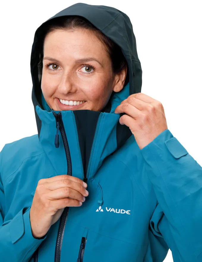 Monviso 3-Lagen Skitourenjacke Damen - atlantic