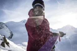 Monviso 3-Lagen Skitourenjacke Damen - atlantic