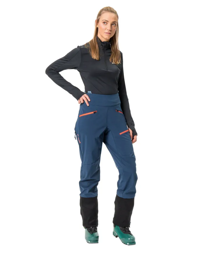 Monviso Softshell Hose Damen - dark sea