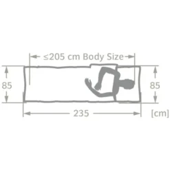 Navajo 500 II XL Kunstfaserschlafsack