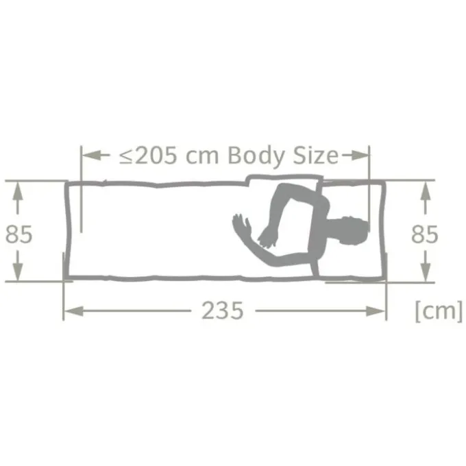 Navajo 500 II XL Kunstfaserschlafsack