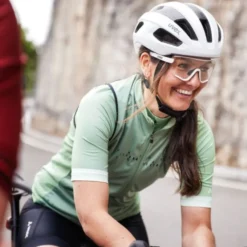 Posta Half-Zip II Fahrrad Trikot Damen