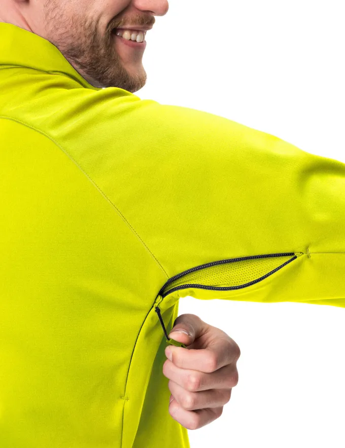 Posta VI Softshell Fahrradjacke Herren - neon yellow/neon yellow