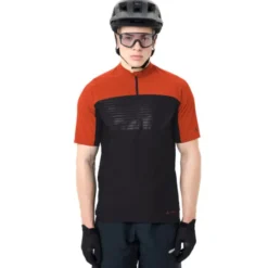 Qimsa Pro Half-Zip Fahrrad Shirt Herren