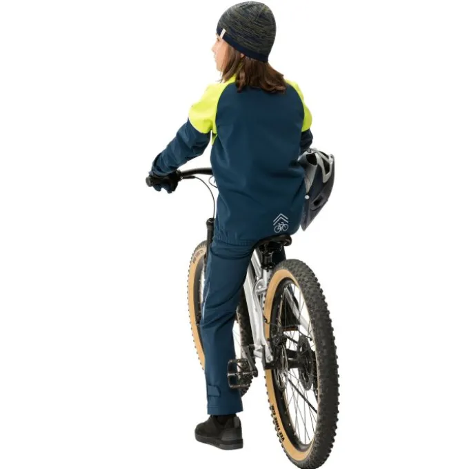 Qimsa Softshell Fahrrad Jacke Kinder