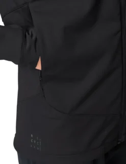 Qimsa Softshelljacke Damen - black uni