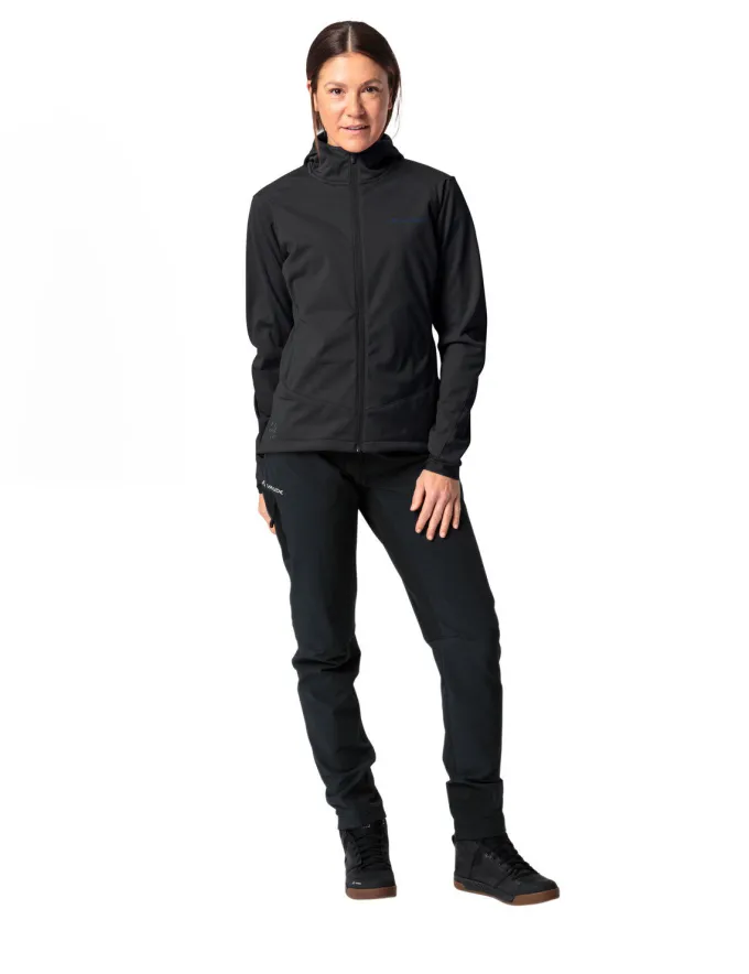 Qimsa Softshelljacke Damen - black uni