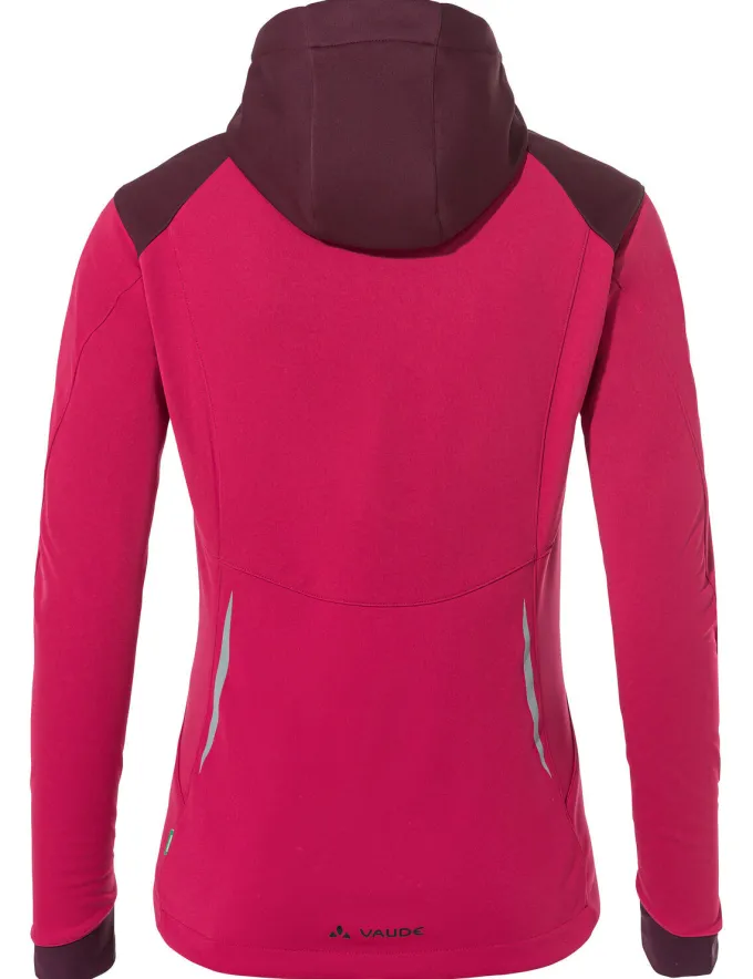 Qimsa Softshelljacke Damen - crimson red