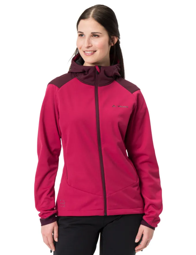 Qimsa Softshelljacke Damen - crimson red