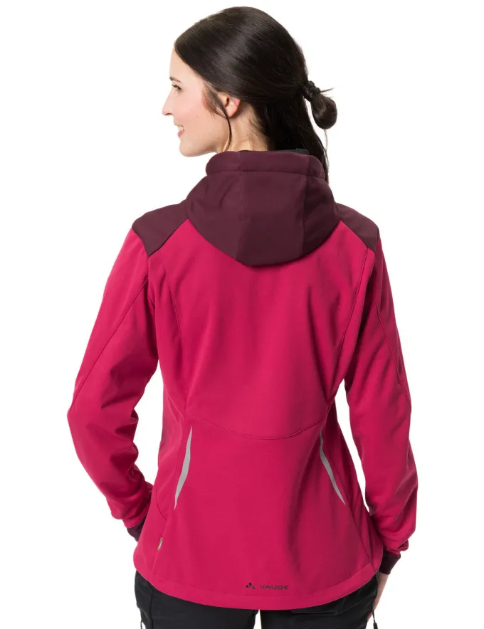 Qimsa Softshelljacke Damen - crimson red