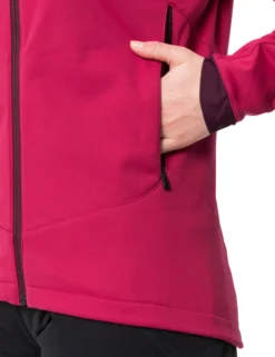 Qimsa Softshelljacke Damen - crimson red
