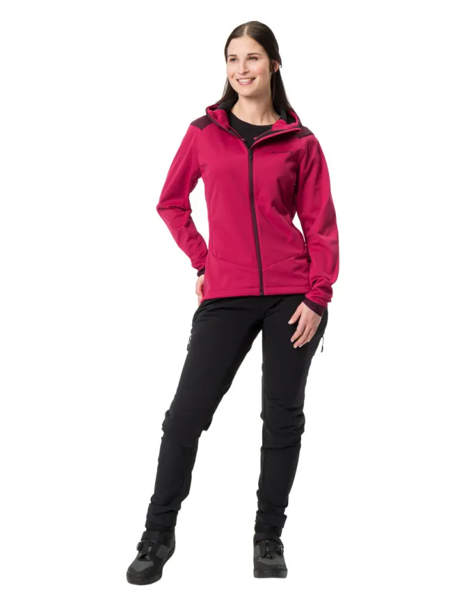 Qimsa Softshelljacke Damen - crimson red