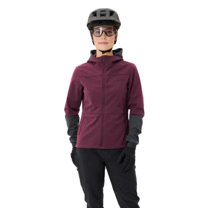 Qimsa Softshelljacke Damen mit Kapuze