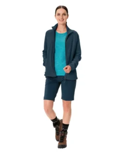Rosemoor Fleece Jacke Damen - dark sea