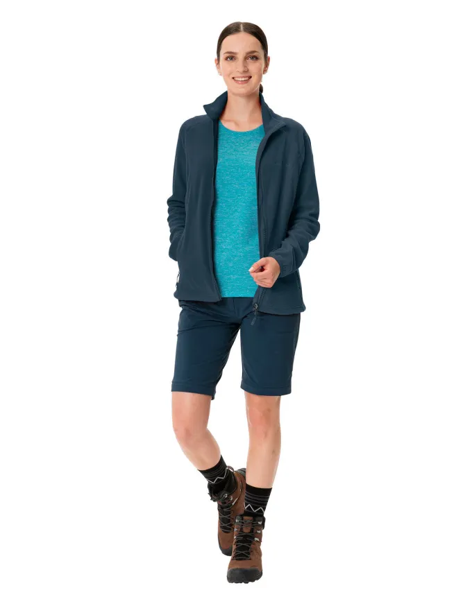 Rosemoor Fleece Jacke Damen - dark sea