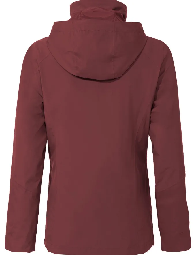 Rosemoor 3-in-1 Outdoorjacke Damen - dark cherry