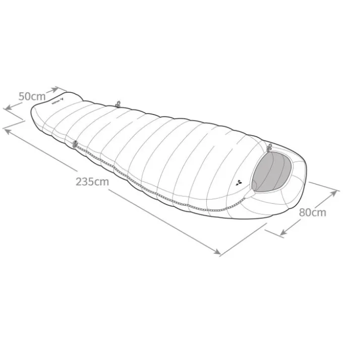 Rotstein 1250 Daunenschlafsack