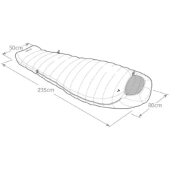 Rotstein 700 Daunenschlafsack
