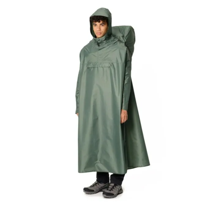 Rucksack Regenponcho Wandern Unisex