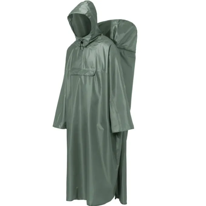 Rucksack Regenponcho Wandern Unisex